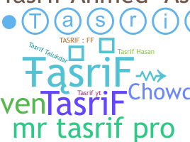 Smeknamn - Tasrif