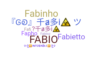 Smeknamn - Fabio