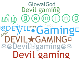 Smeknamn - DevilGaming