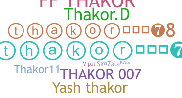 Smeknamn - Thakor007