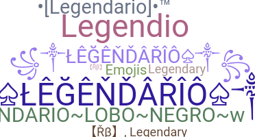 Smeknamn - legendario