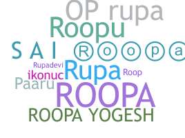 Smeknamn - Roopa
