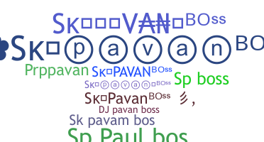 Smeknamn - SkPavanBoss