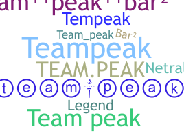 Smeknamn - TeamPeak