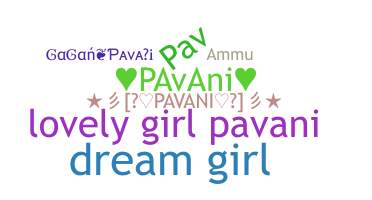 Smeknamn - Pavani
