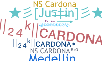 Smeknamn - Cardona