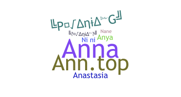 Smeknamn - Ania