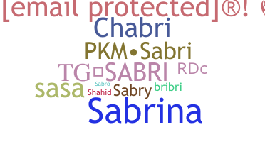Smeknamn - Sabri