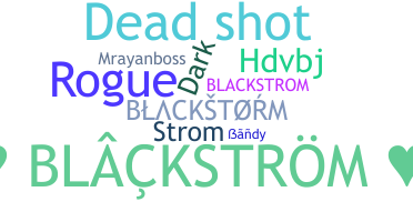 Smeknamn - Blackstrom