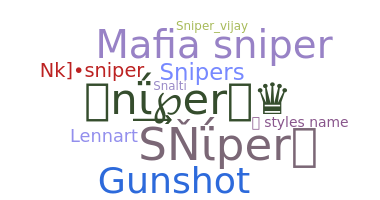 Smeknamn - snipers