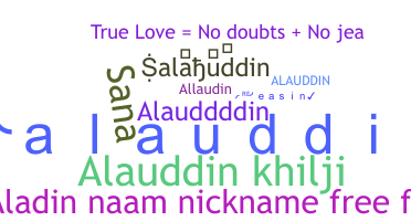 Smeknamn - Alauddin