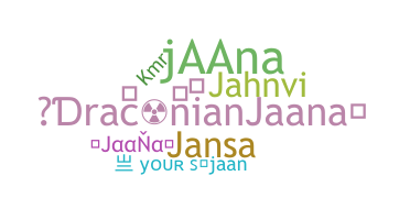 Smeknamn - Jaana