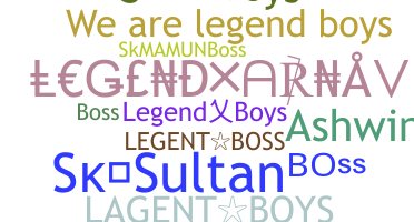 Smeknamn - legendboys