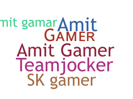 Smeknamn - AmitGamer