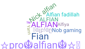 Smeknamn - Alfian