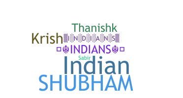 Smeknamn - Indians