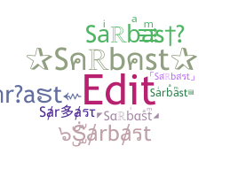 Smeknamn - Sarbast