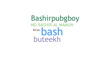 Smeknamn - Bashir