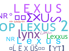 Smeknamn - Lexus