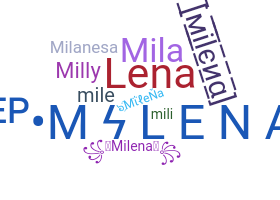 Smeknamn - Milena