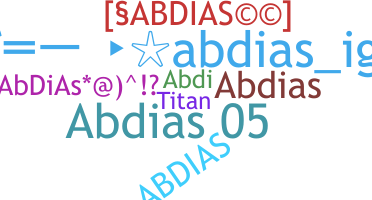 Smeknamn - abdias