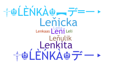 Smeknamn - Lenka