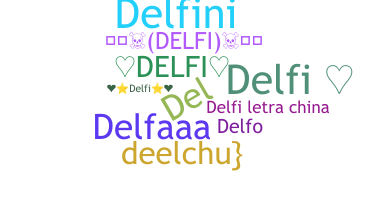 Smeknamn - Delfi