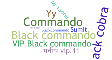 Smeknamn - BlackCommando