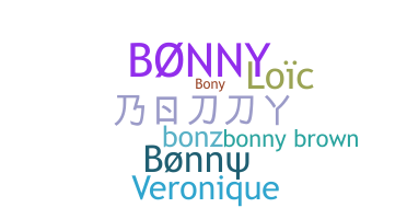 Smeknamn - Bonny