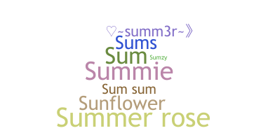 Smeknamn - Summer