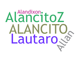 Smeknamn - Alancito