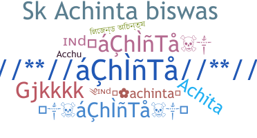 Smeknamn - Achinta