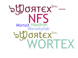 Smeknamn - Wortex