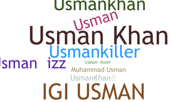 Smeknamn - UsmanKhan