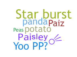 Smeknamn - Paisley