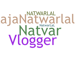 Smeknamn - Natwarlal