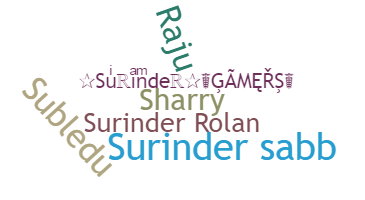 Smeknamn - Surinder