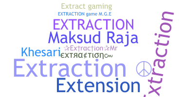 Smeknamn - extraction