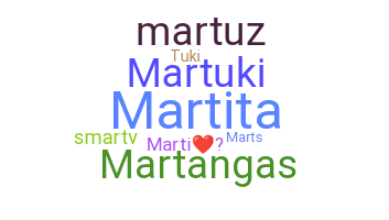 Smeknamn - Marta