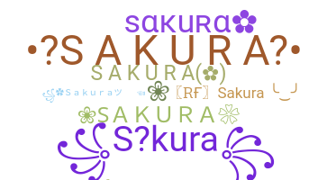 Smeknamn - Sakura