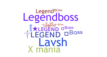 Smeknamn - LegendBoss