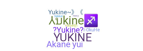 Smeknamn - Yukine