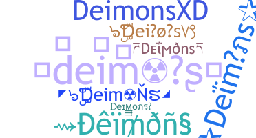 Smeknamn - deimons