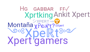 Smeknamn - Xpert