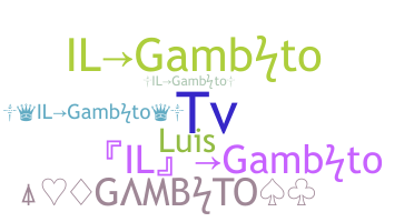 Smeknamn - Gambito
