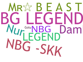 Smeknamn - NBG