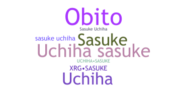 Smeknamn - uchihasasuke