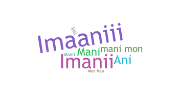 Smeknamn - Imani