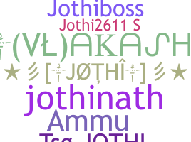 Smeknamn - Jothi