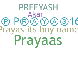 Smeknamn - Prayas